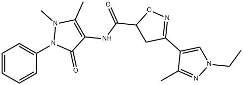 5-IsoxazolecarboxaMide, N-(2,3-dihydro-1,5- Structure