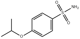 벤젠술포나미드,4-(1-메틸에톡시)- 구조식 이미지
