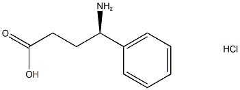 (γR)-γ-AMinobenzenebutanoic Acid Hydrochloride Structure