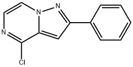 4-CHLORO-2-PHENYLPYRAZOLO[1.5-A]PYRAZINE Structure
