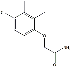 2-(4-chloro-2,3-dimethylphenoxy)acetamide 구조식 이미지