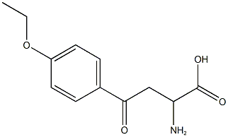 2-amino-4-(4-ethoxyphenyl)-4-oxobutanoic acid Structure