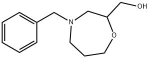 4-벤질-2-(히드록시메틸)호모모르폴린 구조식 이미지