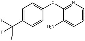 2-[4-(trifluoromethyl)phenoxy]pyridin-3-amine 구조식 이미지