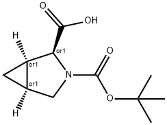 1051393-66-8 (1R,2S,5S)-rel-3-[(tert-butoxy)carbonyl]-3-azabicyclo[3.1.0]hexane-2-carboxylic acid