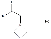 2-(AZETIDIN-1-YL)ACETIC ACID HYDROCHLORIDE Structure