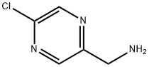 (5-Chloropyrazin-2-yl)methanamine 구조식 이미지