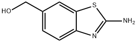 6-벤조티아졸메탄올,2-아미노-(9CI) 구조식 이미지