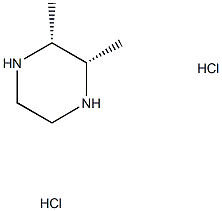 (2R,3S)-2,3-dimethylpiperazine dihydrochloride 구조식 이미지