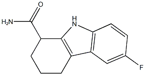 6-fluoro-2,3,4,9-tetrahydro-1H-carbazole-1-carboxamide 구조식 이미지