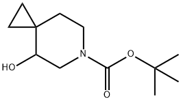 6-azaspiro[2.5]octane-6-carboxylic acid, 4-hydroxy-, 1,1-dimethylethyl ester Structure