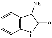 3-AMINO-4-METHYL-1,3-DIHYDRO-2H-INDOL-2-ONE 구조식 이미지