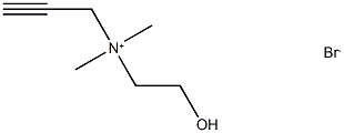 Propargylcholine 구조식 이미지