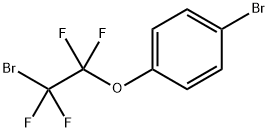 1-bromo-4-(2-bromo-1,1,2,2-tetrafluoroethoxy)benzene Structure