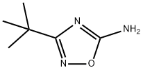 1,2,4-Oxadiazol-5-amine,3-(1,1-dimethylethyl)-(9CI) 구조식 이미지