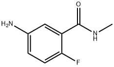 5-아미노-2-플루오로-N-메틸벤즈아미드(SALTDATA:HCl) 구조식 이미지