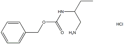 2-N-CBZ-부탄-1,2-디아민-HCl 구조식 이미지