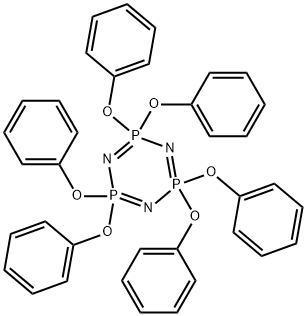 Phenoxycycloposphazene 구조식 이미지