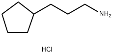 3-cyclopentylpropan-1-amine hcl 구조식 이미지
