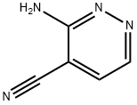 4-Pyridazinecarbonitrile,3-amino-(9CI) Structure