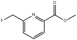 2-fluoromethylpyridine-6-carboxylic acid methyl ester Structure