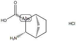 diendo-3-Amino-bicyclo[2.2.1]heptane-2-carboxylic acid hydrochloride Structure