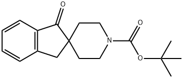 1-oxospiro[indane-2,4-piperidine]-1-carboxylic acid,1,1-dimethylethyl ester 구조식 이미지