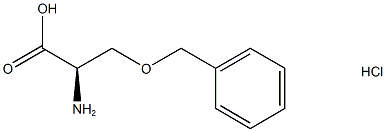H-D-Ser(OBzl)-OH HCl Structure