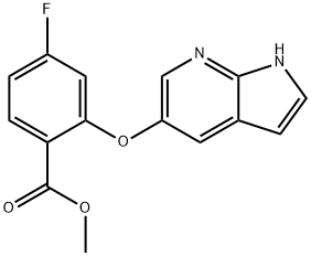 1235865-75-4 Methyl 4-Fluoro-2-{1H-pyrrolo[2,3-b]pyridin-5-yloxy}benzoate