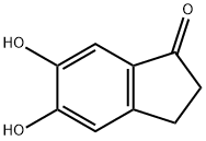 56-dihydroxy-indan-1- Structure