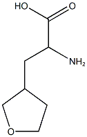 3-Furanpropanoic acid, α-aminotetrahydro- Structure
