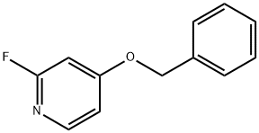 4-(benzyloxy)-2-fluoropyridine 구조식 이미지