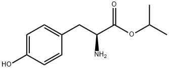 (S)-Isopropyl 2-amino-3-(4-hydroxyphenyl)propanoate Structure