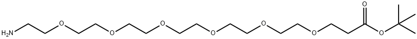 H2N-PEG6-tBu 구조식 이미지