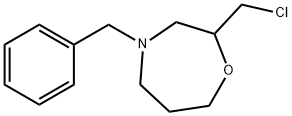 4-벤질-2-(클로로메틸)-1,4-옥사제판(SALTDATA:무료) 구조식 이미지