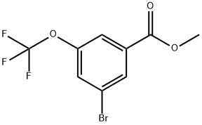 methyl 3-bromo-5-(trifluoromethoxy)benzoate 구조식 이미지