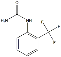 [2-(trifluoromethyl)phenyl]urea Structure