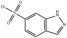 1H-indazole-6-sulfonyl chloride(WXC09037) Structure