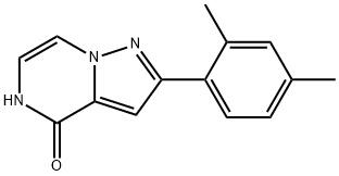 2-(2,4-dimethylphenyl)-4H,5H-pyrazolo[1,5-a]pyrazin-4-one Structure