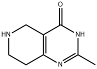 2-METHYL-5,6,7,8-TETRAHYDROPYRIDO[4,3-D]PYRIMIDIN-4(3H)-ONE 구조식 이미지