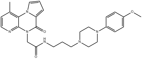 BMS-466442 구조식 이미지