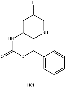 Benzyl 5-Fluoropiperidin-3-Ylcarbamate Hydrochloride(WX601161) 구조식 이미지