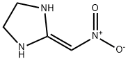 2-(nitromethylidene)imidazolidine 구조식 이미지