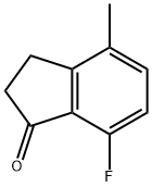 7-Fluoro-4-methyl-indan-1-one 구조식 이미지
