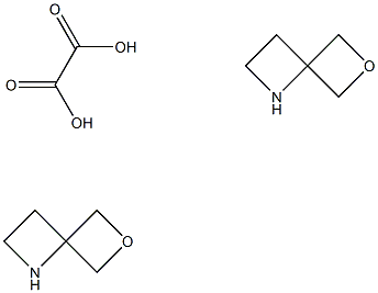 6-Oxa-1-azaspiro[3.3]heptane oxalate(2:1) Structure