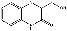 2-(hydroxymethyl)-3,4-dihydro-2H-1,4-benzothiazin-3-one Structure