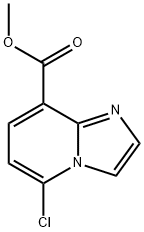 methyl 5-chloroH-imidazo[1,2-a]pyridine-8-carboxylate Structure