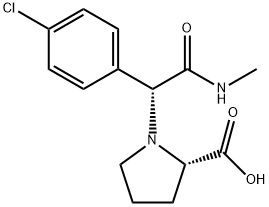 (S)-1-((R)-1-(4-chlorophenyl)-2-(methylamino)-2-oxoethyl)pyrrolidine-2-carboxylic acid Structure
