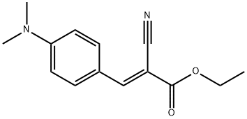 ethyl 2-cyano-3-[4-(dimethylamino)phenyl]acrylate 구조식 이미지