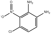 4-chloro-3-nitrobenzene-1,2-diamine Structure